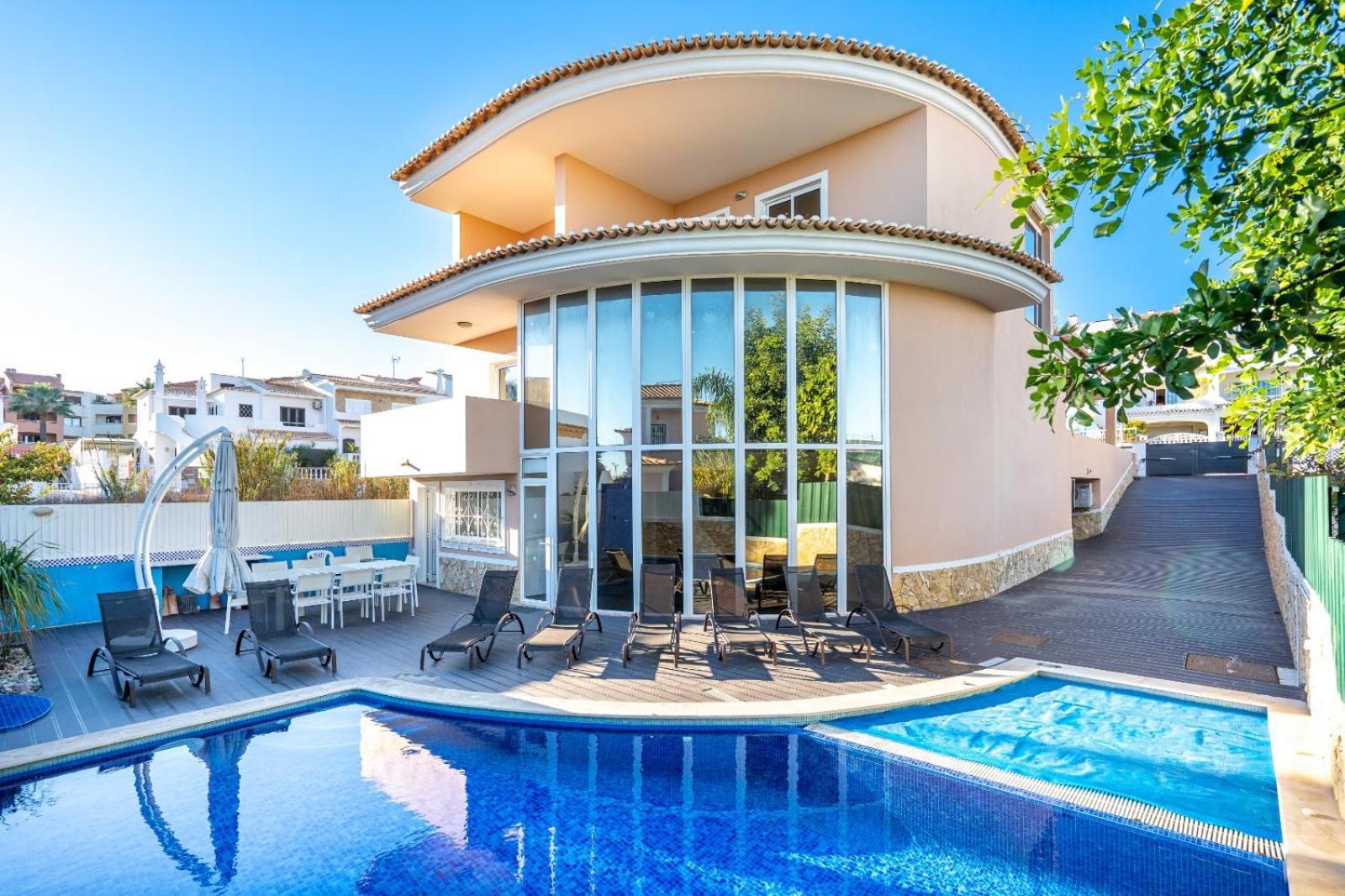 Full Private 300Sqm Villa Jacuzzi Heated Pool Ideal & Quiet Location 알부페이라 외부 사진